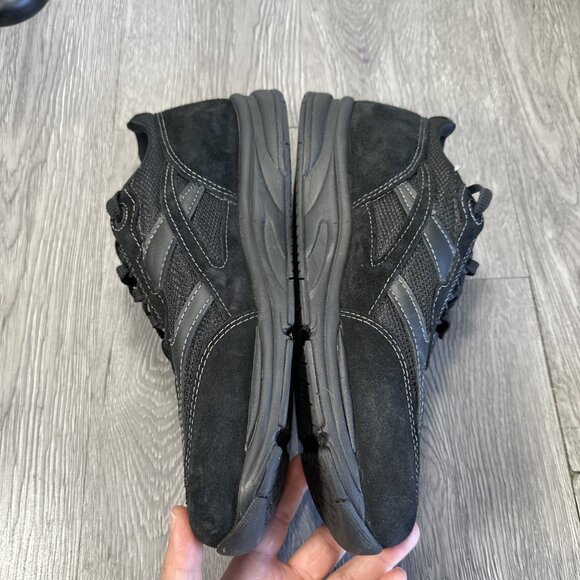 SAS Shoes Mens 10  Wide Journey Sneakers Black Leather Mesh Comfort Casual Walk main image 9